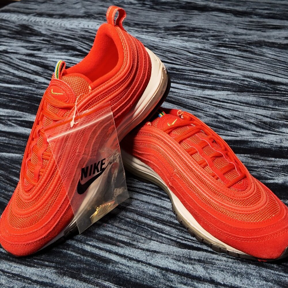 Nike Air Max 97, size 9, Olympic Red